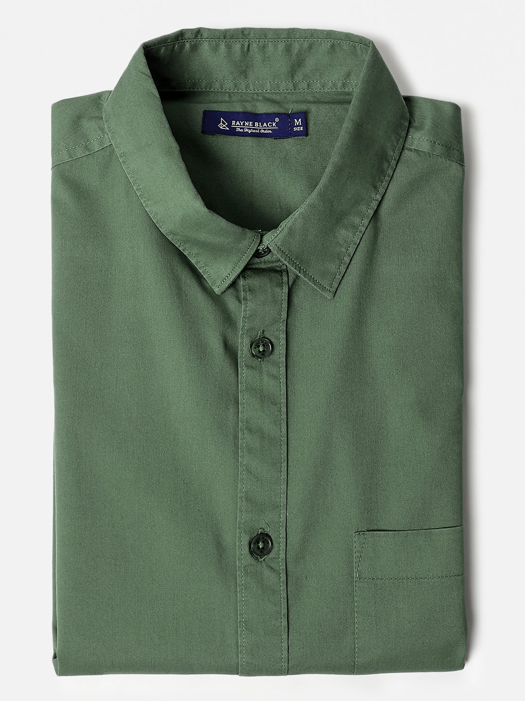 Dusty Green Casual Shirt for Men