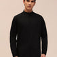 Solid Black Casual Shirt