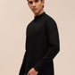 Solid Black Casual Shirt