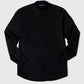 Solid Black Casual Shirt
