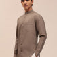 Smart Casual Shirt - Dark Fawn