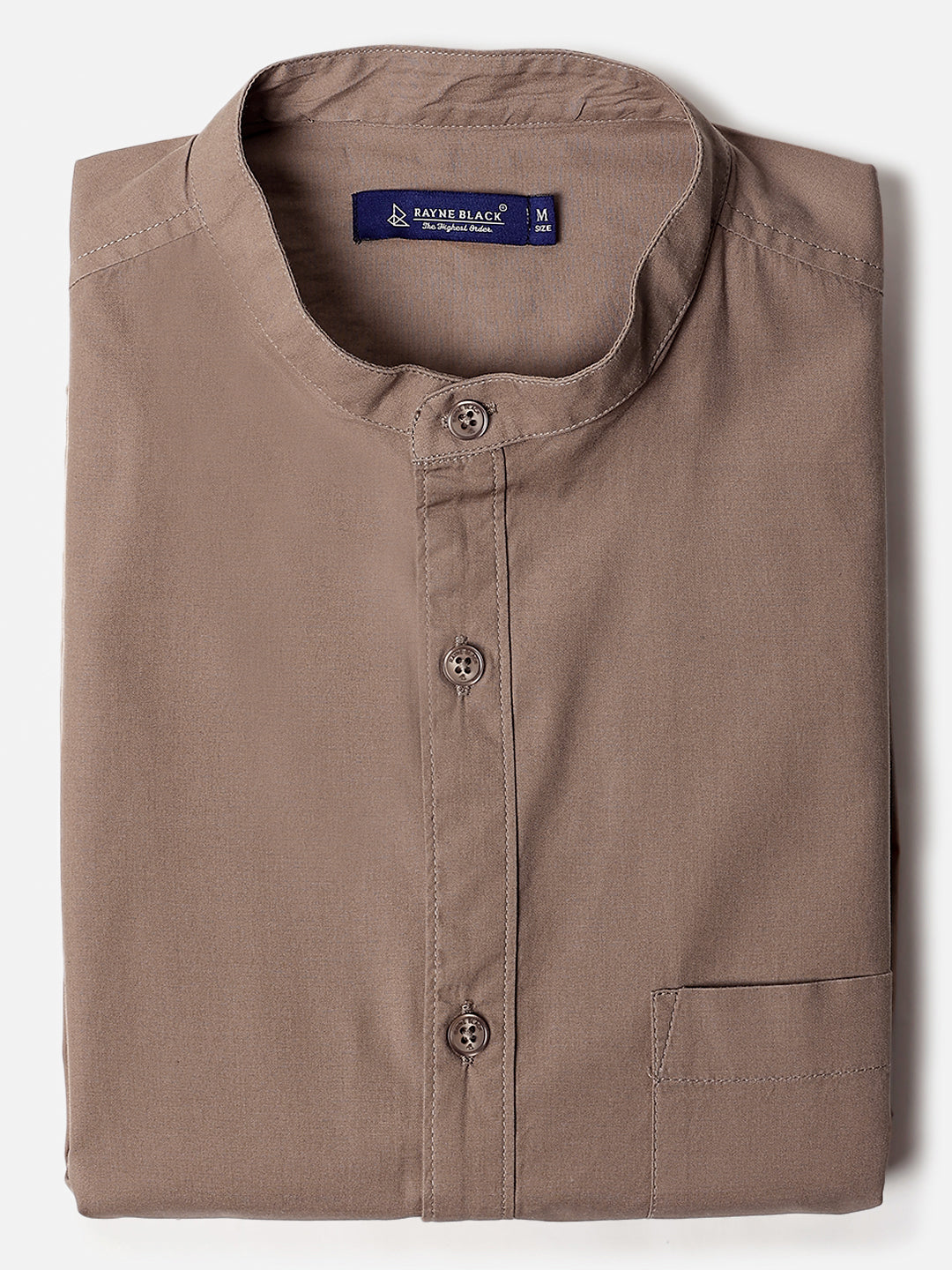 Smart Casual Shirt - Dark Fawn