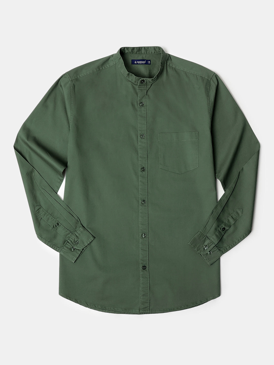 Plain Casual Shirt for Men - Dusty Green