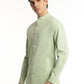 Casual Collared Shirt - Mint Green