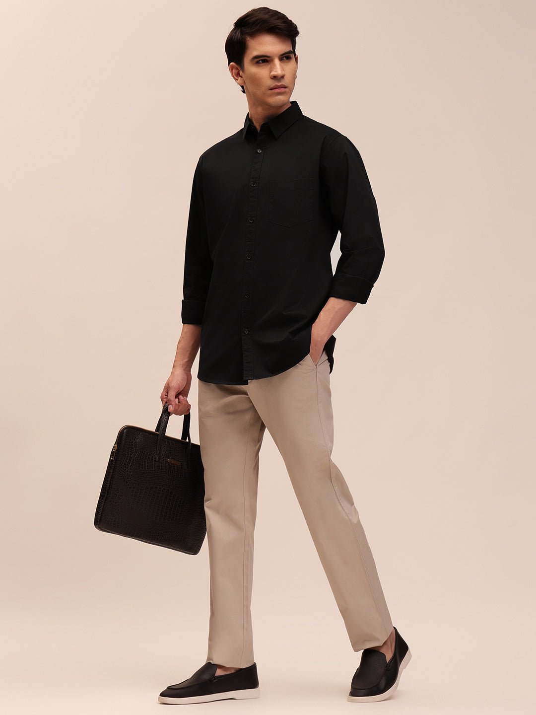 Men’s Black Shirt Long Sleeve
