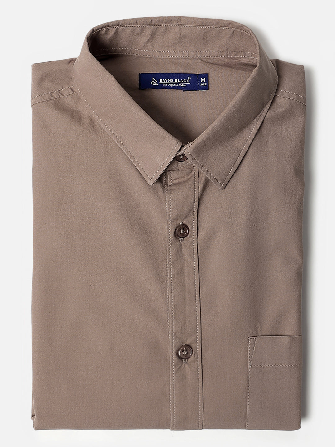 Casual Collared Shirt - Fawn