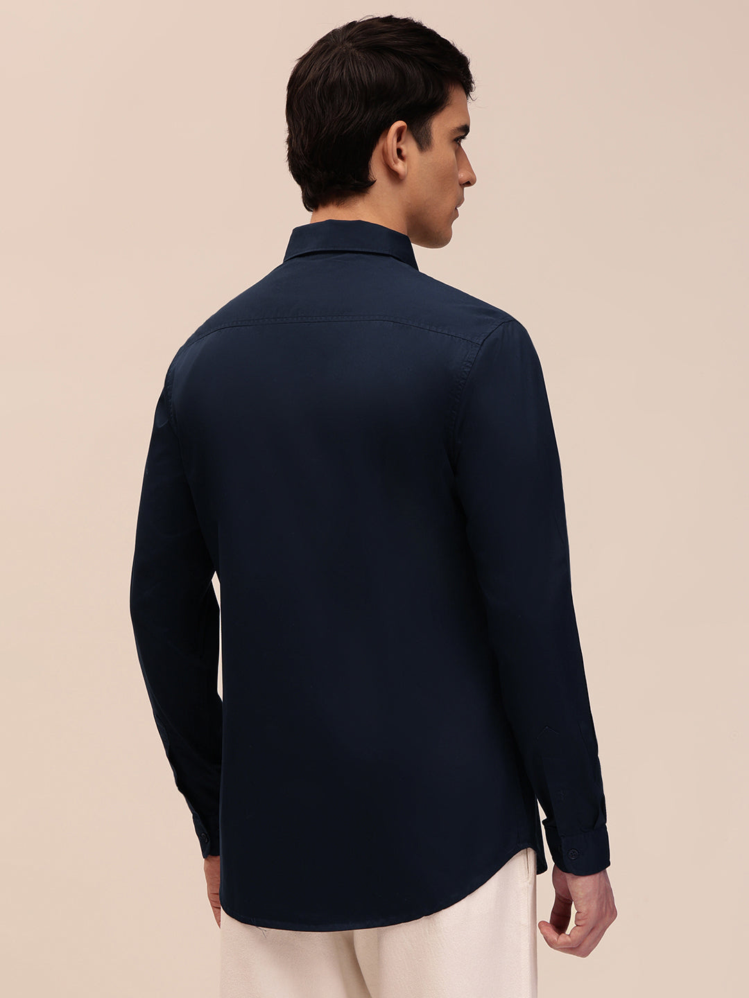 Navy Solid Shirt