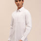 Office Casual White Shirt for Men