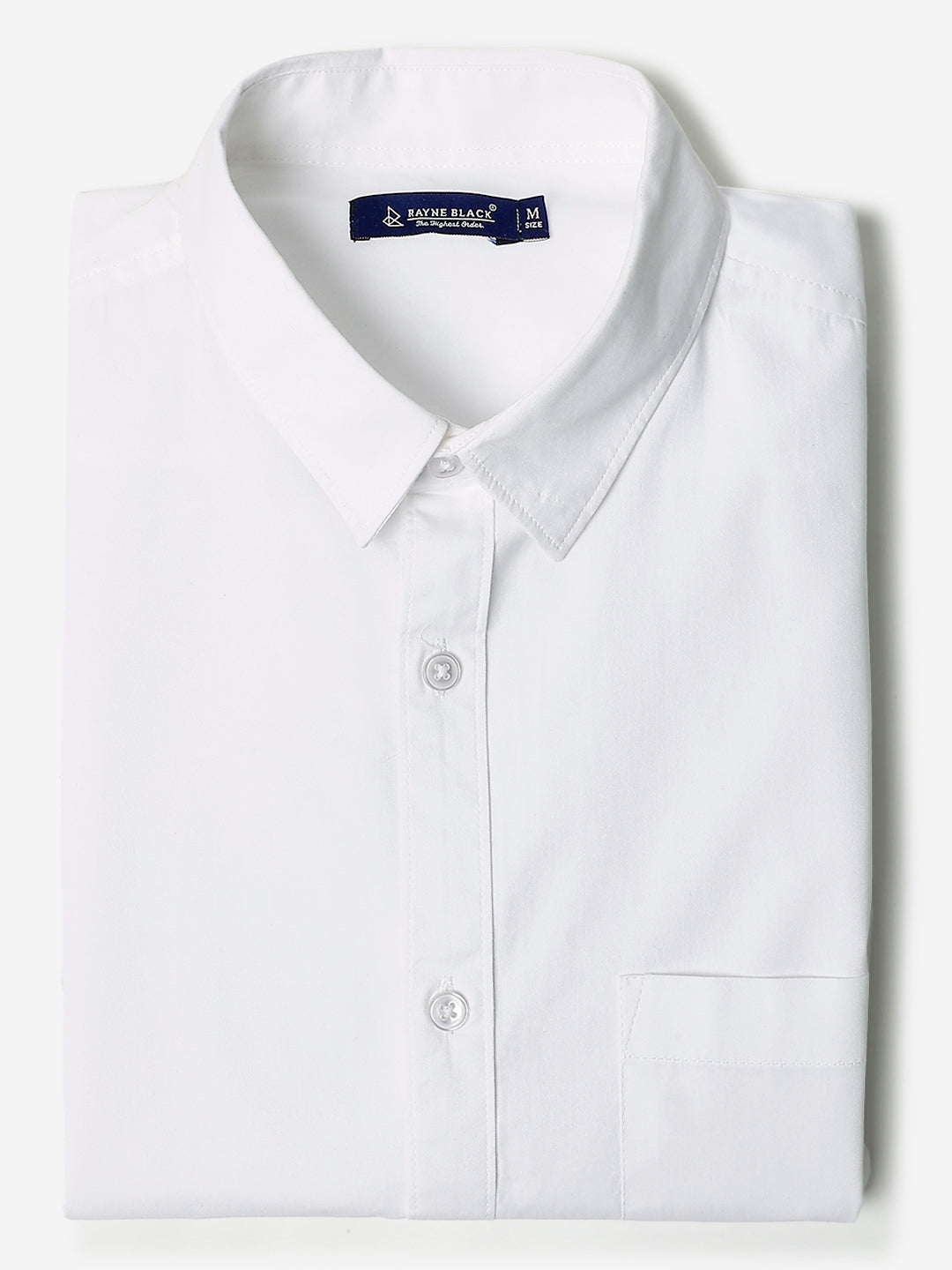 Office Casual White Shirt for Men