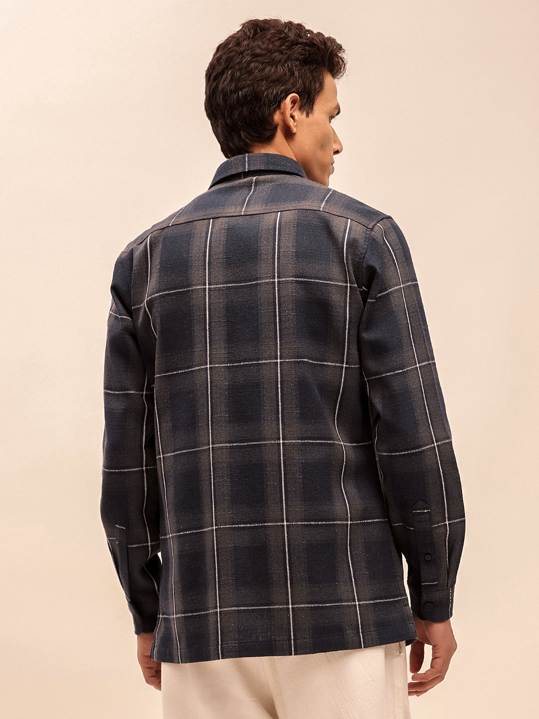 Trending All Season Blue Shacket for Men