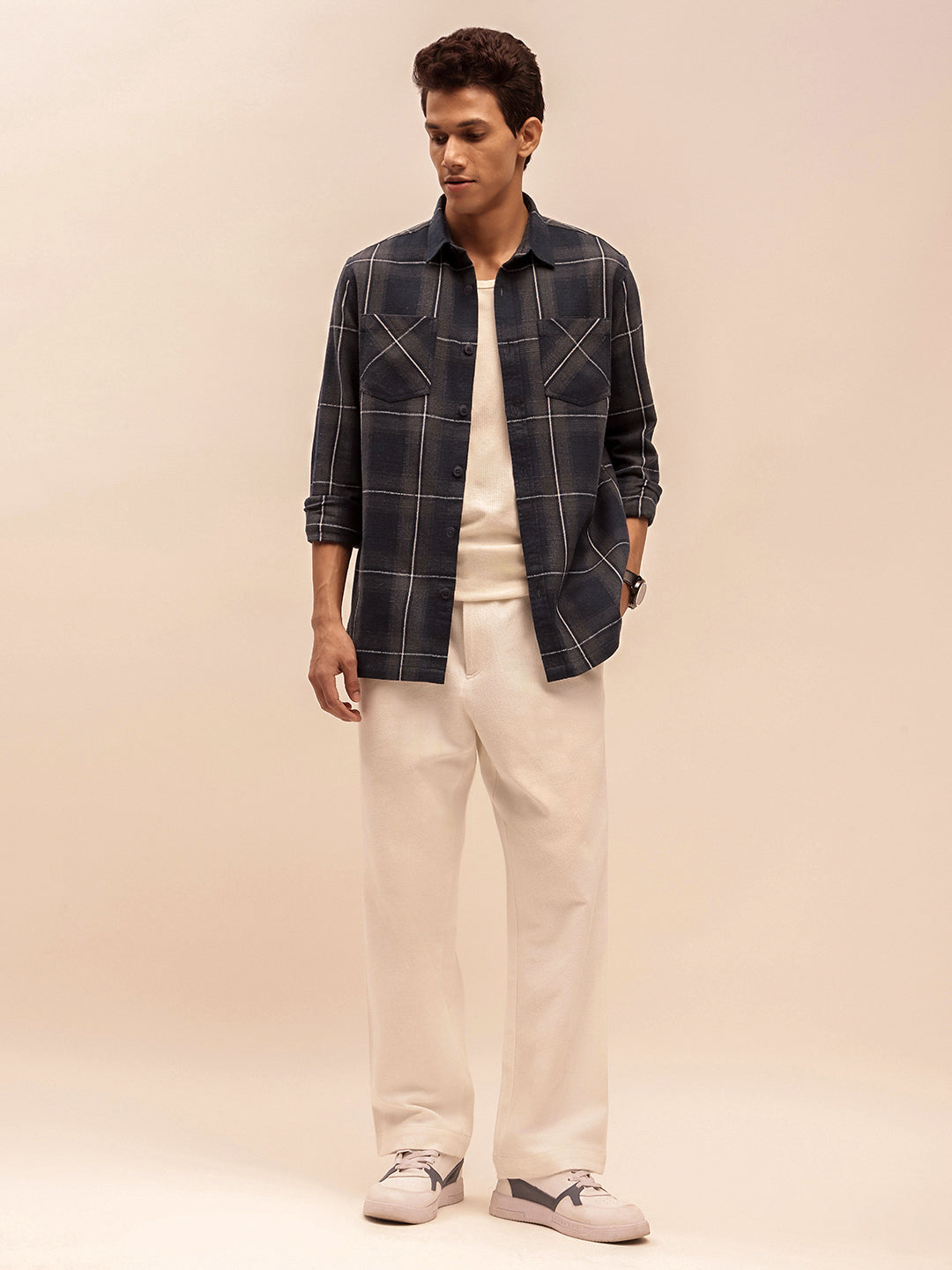 Trending All Season Blue Shacket for Men