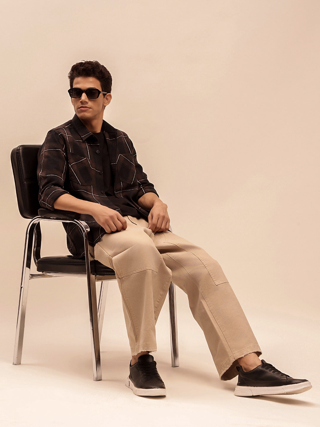 Trending All Season Brown Shacket for Men