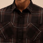 Trending All Season Brown Shacket for Men