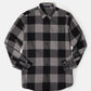Slim Fit Black Checks Casual Shirt for Men