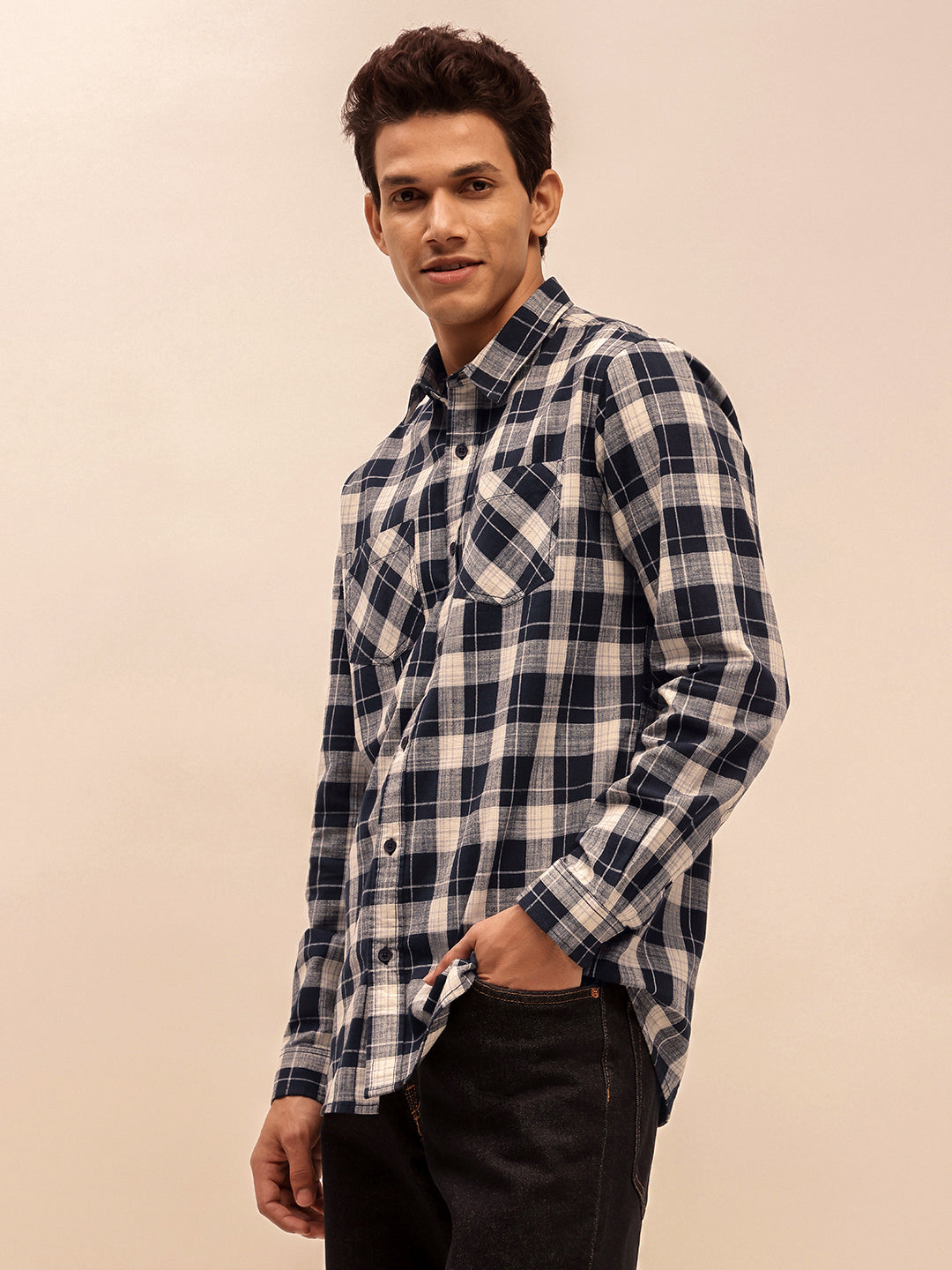 Trending Casual Shirts for Men in Navy