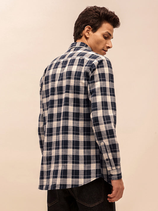 Trending Casual Shirts for Men in Navy