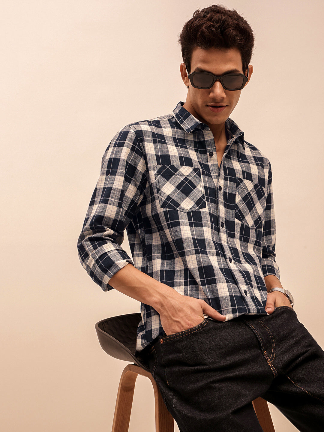 Trending Casual Shirts for Men in Navy
