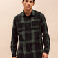 Black Checks Casual Shirt for Men