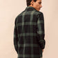 Black Checks Casual Shirt for Men