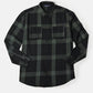 Black Checks Casual Shirt for Men