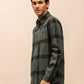 Office Casual Men’s Shirt in Olive Green