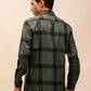 Office Casual Men’s Shirt in Olive Green