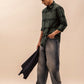 Office Casual Men’s Shirt in Olive Green